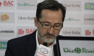Juan Carlos Rojas, presidente del Saprissa.