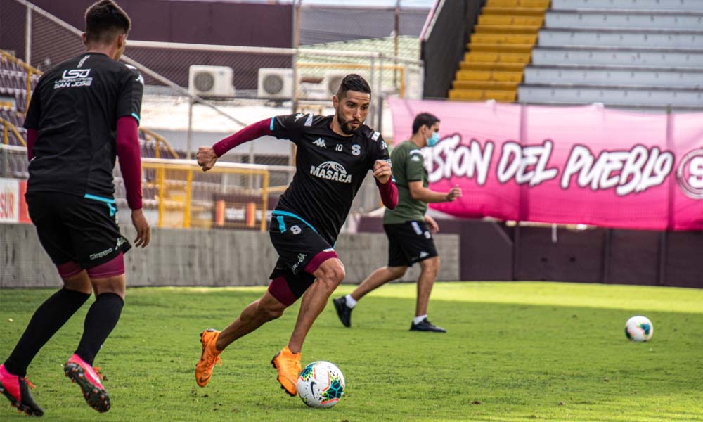 Saprissa enfoca cada detalle en sus entrenamientos, con miras al juego ante el Marathón, de Honduras, en Liga CONCACAF.