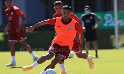 Jiummy Marín disfruta su regreso a la Selección. Por lo pronto, entrena con la Preolímpica.