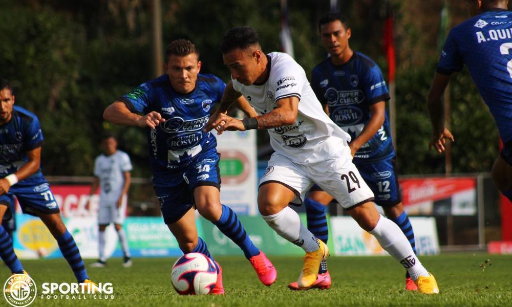 Grecia y Sporting terminaron con empate 1 – 1, la tare de este domingo.