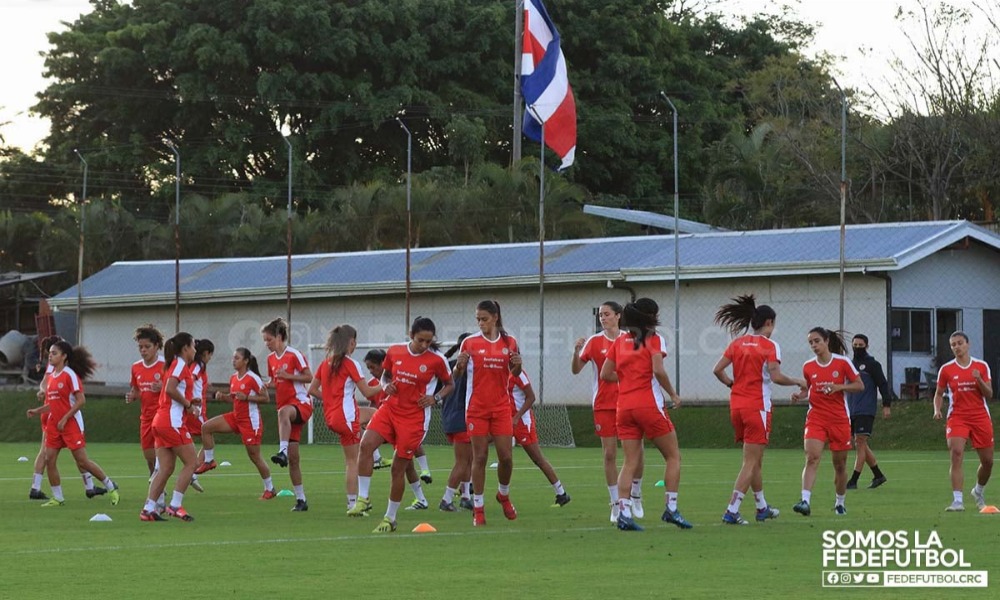 La Sele Femenina de Fútbol Mayor trabaja esta semana en el cuarto microciclo de los últimos dos meses.