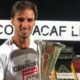 Bryan Ruiz celebró por todo lo alto el título de Liga CONCACAF obtenido por Alajuelense este miércoles.