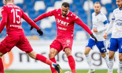 Felicio Brown está pasando un buen momento en el fútbol de Polonia.