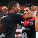 Alonso Martínez celebra con Marcel Hernández el gol del cubano.