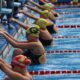 180 nadadores tomaron parte en el Torneo Invitacional del fin de semana pasado.