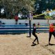 El equipo de Atenas volvió a alzarse con el primer lugar en la Categoría A del voleibolo playa femenino.