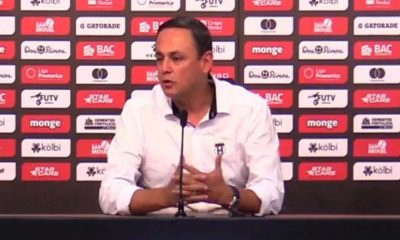 Fernando Ocampo, presidente de Liga Deportiva Alajuelense.