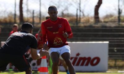 Junior Díaz, defensor de Liga Deportiva Alajuelense. Foto: cortesía, LDA.