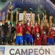 La Sele de Fútbol Playa ganó recientemente un torneo en El Salvador. Foto: cortesía, FEDEFUTBOL.