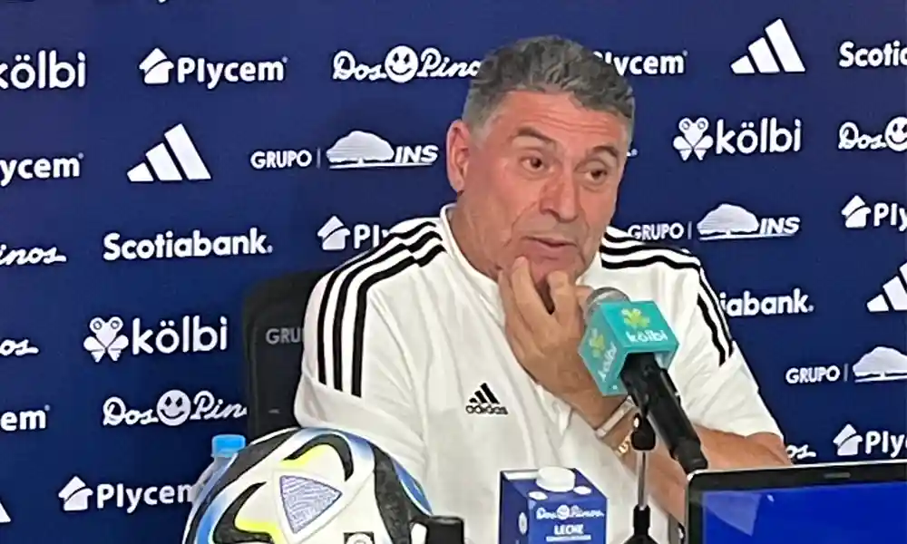 Luis Fernando Suárez, técnico de la Selección Nacional de Fútbol Mayor Masculino. Foto: Reinaldo Lewis.