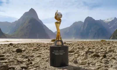 El trofeo de la Copa Mundial Femenina de la FIFA estará en exhibición en Oxígeno el miércoles entrante. Foto: fifa.com.