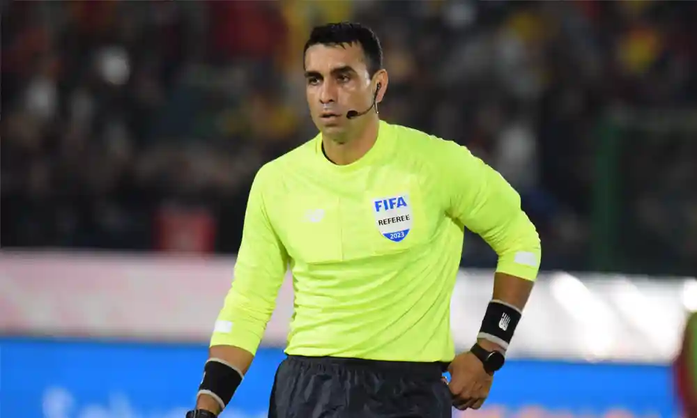 Juan Gabriel Calderón representará al arbitraje costarricense en la Copa Mundial Sub20 de la FIFA, en Argentina. Foto: Keydel Romero.