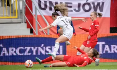 Priscilla Chinchilla fue la más incisiva en fase ofensiva para La Sele Femenina, que de nuevo mostró poco en el frente de ataque. Foto: FCRF.