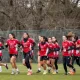 La Sele Femenina entrenó ya dos veces en Escocia. Foto: FCRF.