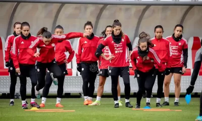 La Sele Femenina entrenó esta mañana en Polonia. Foto: FCRF.