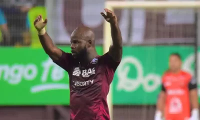 Javon East fue figura para el Saprissa en la Gran Final. Foto: Keydel Romero.