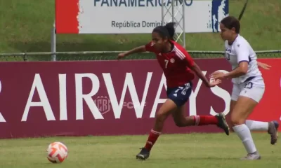 Verónica Matarrita volvió a aportar gol en la victoria de La Sele Femenina Sub20 ante República Dominicana. Foto: FCRF.