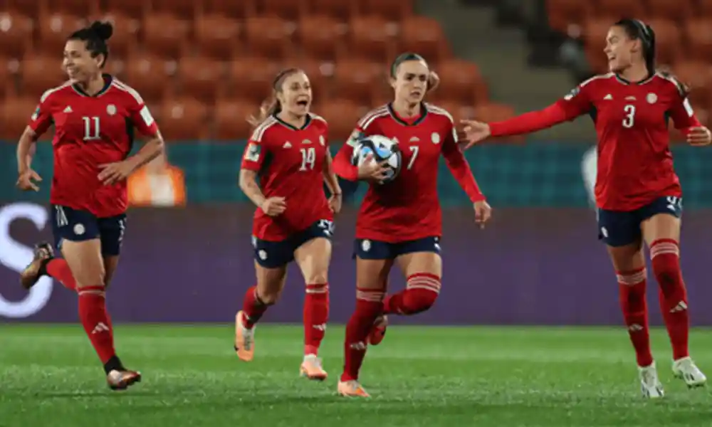 Melissa Herrera marcó el único gol de La Sele Femenina en el Mundial. Foto: Fifa.