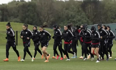 El asistente técnico de la Selección Femenina de Fútbol, Edgar Rodríguez, destacó la forma en que el grupo pasó la página luego del juego ante España. Foto: FCRF.