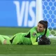 Daniela Solera recibió la mayor cantidad de remates que cualquier guardameta en el Mundial. Foto: FIfa.