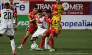 Guanacasteca se llevó todo ante Herediano. Foto: Keydel Romero.