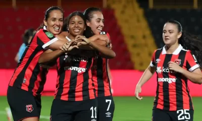 Kennia Rangel marcó el primer gol del Torneo Clausura del fútbol femenino. Al final, Alajuelense apenas empató. Foto: LDA.