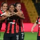 Kennia Rangel marcó el primer gol del Torneo Clausura del fútbol femenino. Al final, Alajuelense apenas empató. Foto: LDA.