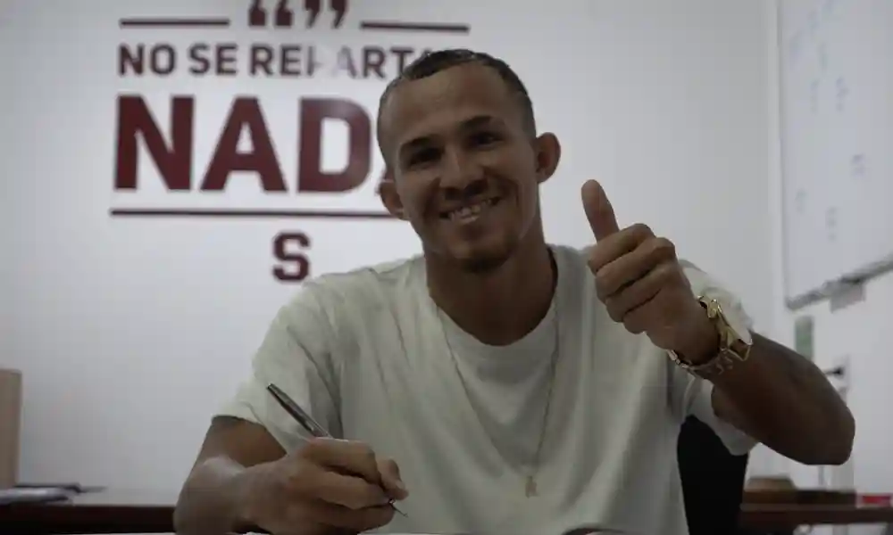 Kliver Gómez firmó contrato con Saprissa por tres temporadas y media. Foto: captura de pantalla.