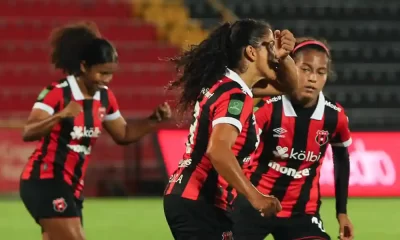 Mariela Campos Alfaro abrió la cuenta para Alajuelense en la victoria sobre Pococí. Foto: LDA.