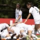 La Sele Femenina Sub17 goleó a Guatemala para asegurar su boleto al Campeonato Femenino Sub17 de la CONCACAF. Foto: FCRF.