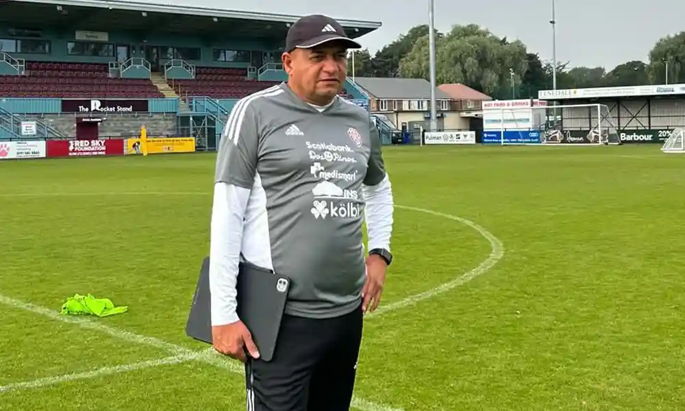 Erick Rodríguez, asistente técnico de la Selección Nacional de Fútbol, falleció la madrugada de este martes. Foto: FCRF.