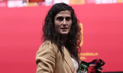 La nueva seleccionadora de España, Montse Tomé quien convocó a la mayoría de las campeonas españolas. Foto: Thomas Coex / AFP.