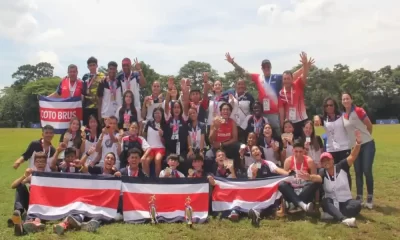 El atletismo de nivel intermedio de Costa Rica, en femenino y masculino, se consagró campeón de los VIII Juegos Deportivos Centroamericanos Estudiantiles.