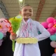 Diana Leandro Zúñiga, alajuelense de 10 años, se ganó entre el 20 y el 22 de setiembre, cinco medallas de oro en la categoría Nivel 5 del Campeonato Nacional de Gimnasia Rítmica 2023