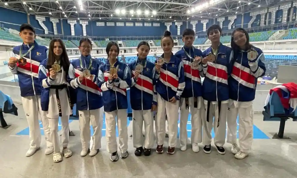 Costa Rica se trajo en sus maletas desde Brasil 10 medallas: 3 de oro, 4 plata y 3 bronce