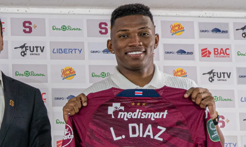 Luis Díaz cumple varios sueños con su fichaje en Saprissa