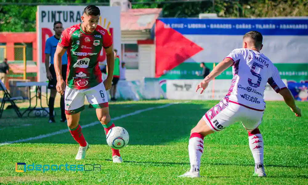 Guanacasteca y Saprissa repartieron puntos esta tarde en Nicoya. Foto: ADG.