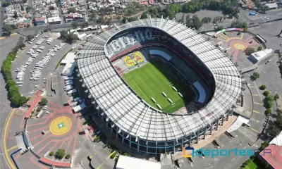 Vista del Estadio Azteca, donde se abrirá la Copa Mundial en 2026. Foto: Alfredo Estrella / AFP