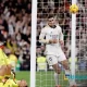 Jude Bellingham celebra su gol, pero el Real Madrid no tiene claro si contará con él a mitad de semana en Champions. Foto: Oscar Del Pozo / AFP.