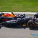 Max Verstappen, el piloto tres veces campeón mundial, durante una prueba en el Circuito Internacional de Bahrain. Foto: Andrej Isakovic / AFP.