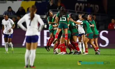 México superó 2 – 0 a Estados Unidos en la Copa Oro. Es la segunda victoria del conjunto azteca ante sus vecinas del norte. Foto: Ronald Martínez / Getty Images North America / Getty Images via AFP.