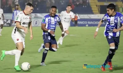 Cartaginés y Alajuelense se quedaron en cero cuando abrieron esta tarde la jornada 16 del Clausura 2024. Foto: Jimena Vega.