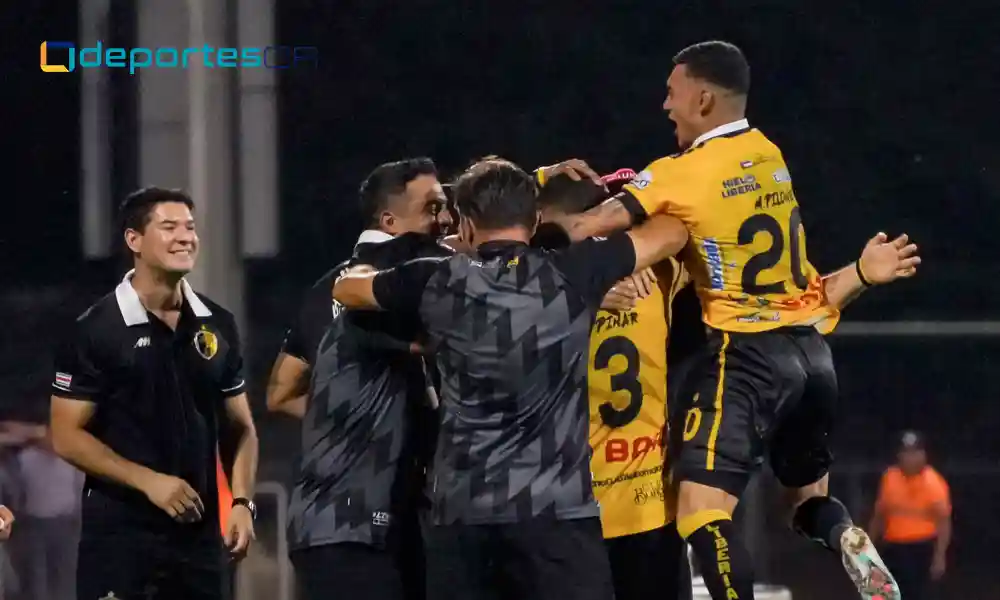 Fernando Piñar marcó un gran gol en la victoria de Liberia sobre Cartaginés. Foto: ML.