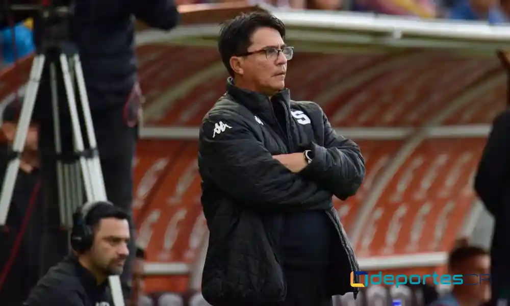 Vladimir Quesada o tuvo razones para inquietarse lo largo del juego entre Saprissa y Guanacasteca. Foto: Keydel Romero.