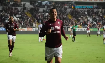 David Guzmán, mediocampista del Saprissa, recibió tres partidos de sanción por ofender al árbitro Rigo Prendas, según el informe arbitral. Foto: Keydel Romero.