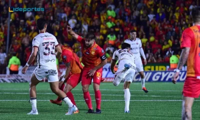 Elías Aguilar habla de falta de carácter en Herediano. Foto: Keydel Romero.