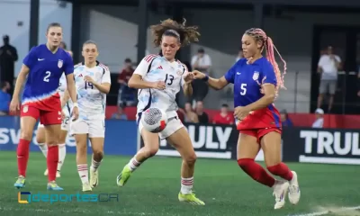 Costa Rica logró un histórico empate ante Estados Unidos. Fue un juego en que no hizo remates a marco y solo tuvo dos acciones ofensivas. Foto: FCRF.