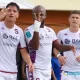 Javon East marcó un gol para el Saprissa. Vladimir Quesada destacó como generó otras cuatro opciones que no pudo concretar. Foto: Saprissa.