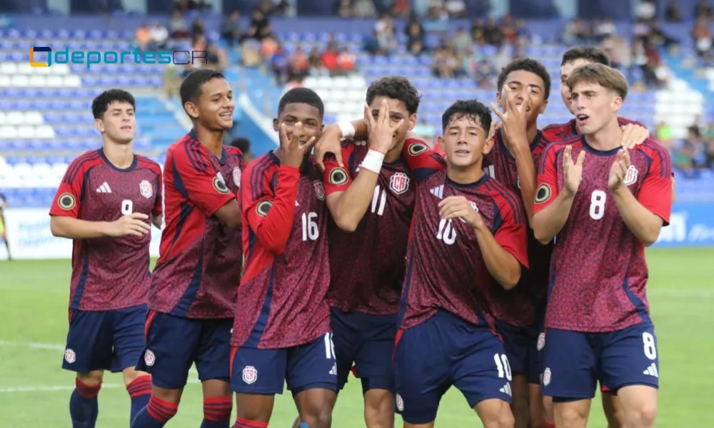 La Sele Sub 20 llenó de goles a Jamaica