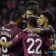 Saprissa por fin pudo celebrar tras cuatro partidos oficiales en la nueva temporada. Lo hizo ante Guanacasteca, al imponerse 3 – 1. Foto: Keydel Romero.